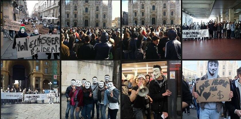  Foto: Masked Millionaire march di Tallinn dan tempat lain di dunia