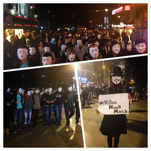 izmir tyrgi Gallery: Masked Millionaire march di Tallinn dan tempat lain di dunia